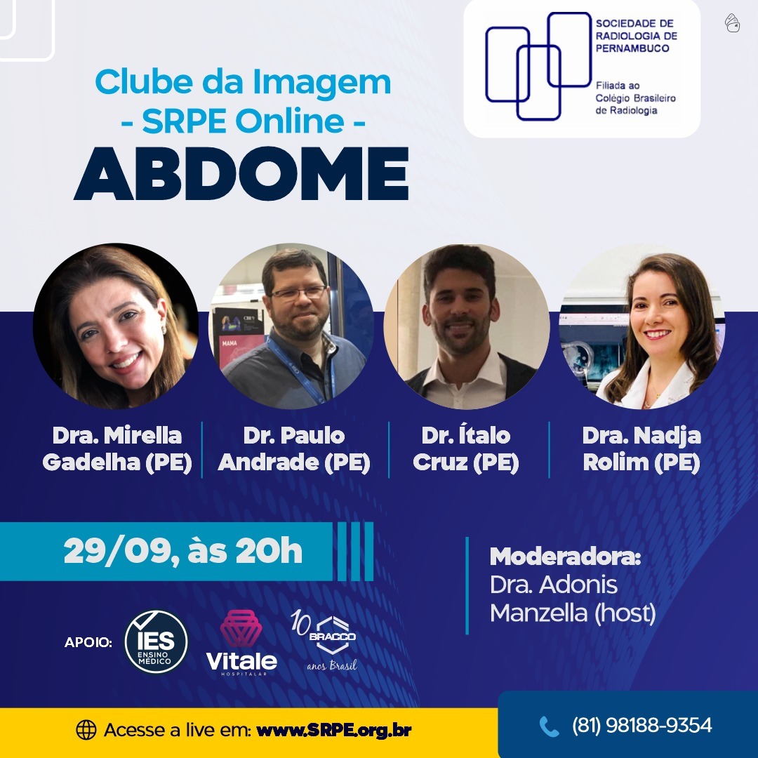CLUBE DA IMAGEM SRPE ONLINE - ABDOME