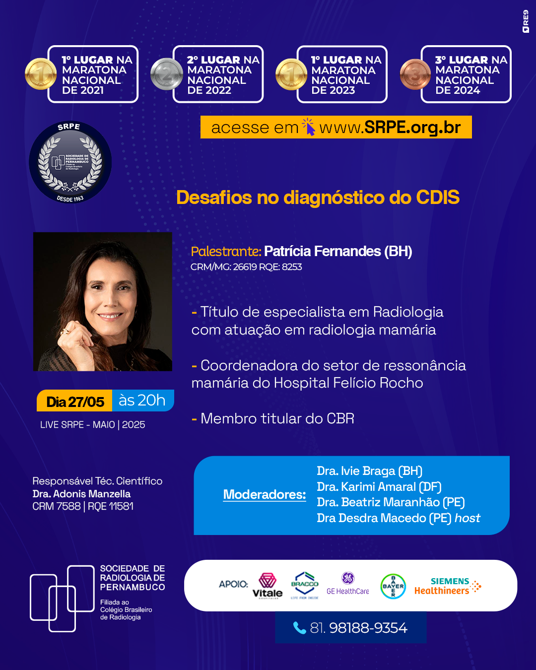Desafios no diagnóstico do CDIS